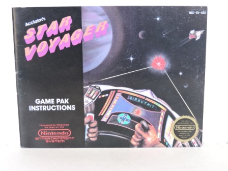 Star Voyager - NES Manual